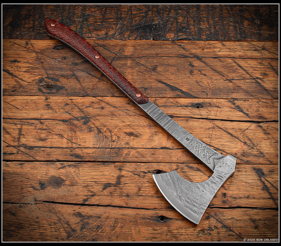 Raven Forged CPM-3V Bearded Ax 18