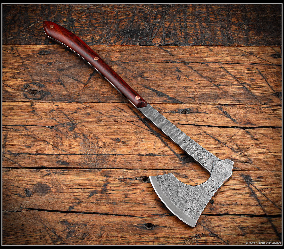 Raven Forged CPM-3V Bearded Ax 18