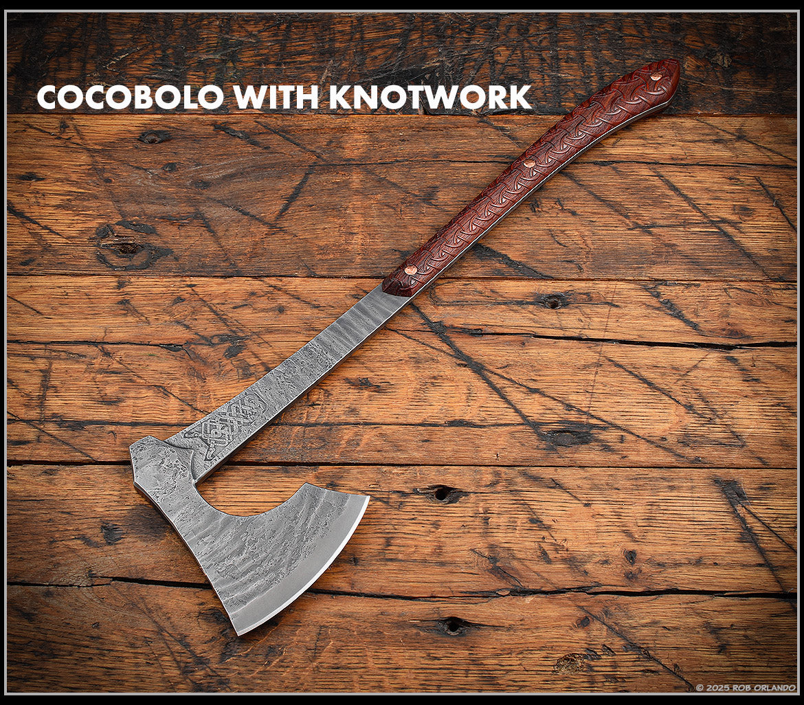 Raven Forged CPM-3V Bearded Ax 18