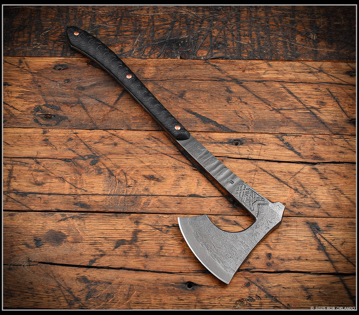 Raven Forged CPM-3V Bearded Ax 18