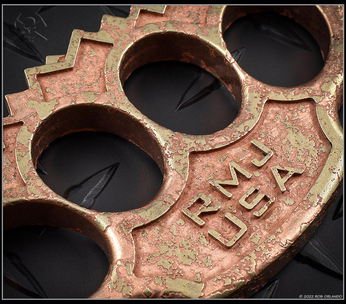 Snuckles Brass - Acid Etched