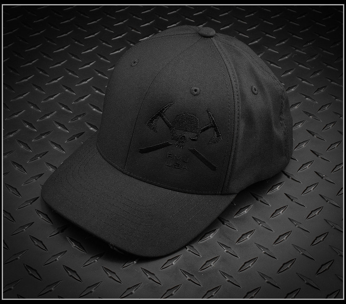 Hat - RMJ USA Blackout Snap Back