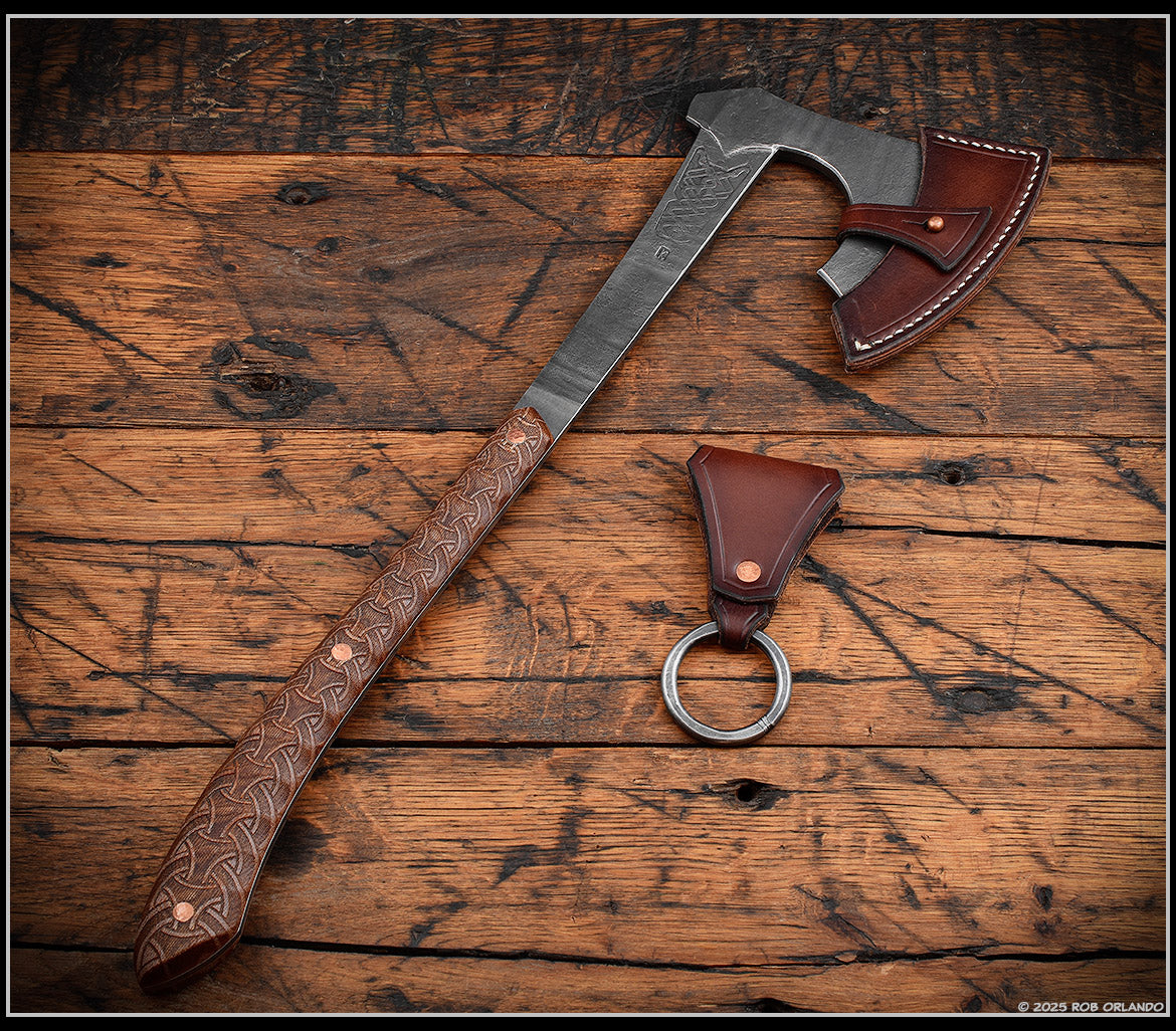 Raven Forged CPM-3V Bearded Ax 18