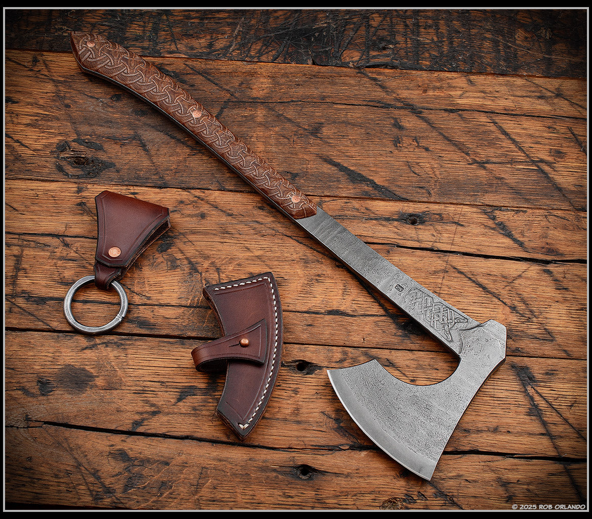 Raven Forged CPM-3V Bearded Ax 18