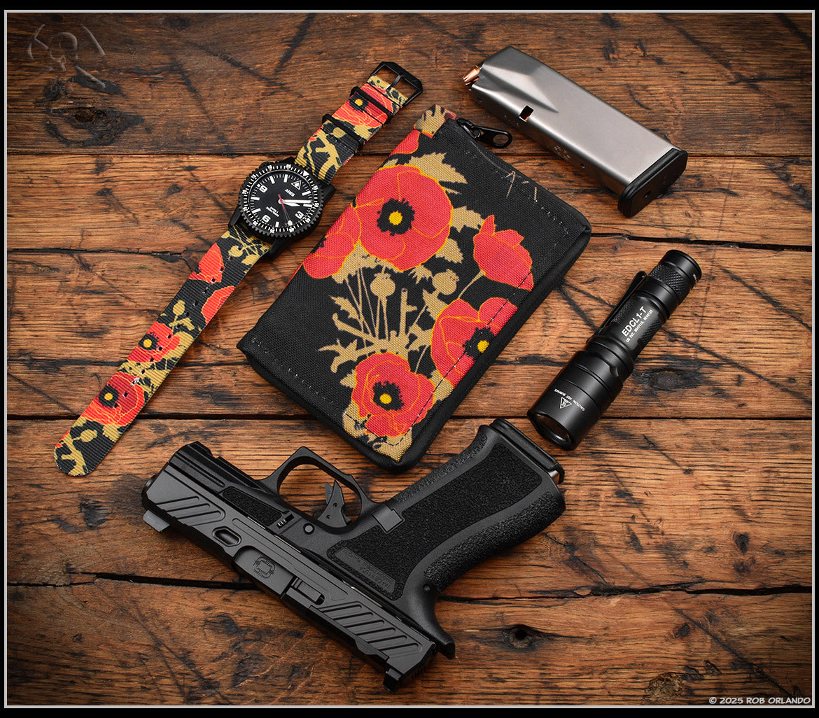 Poppies of War Notebook & Passport Cover