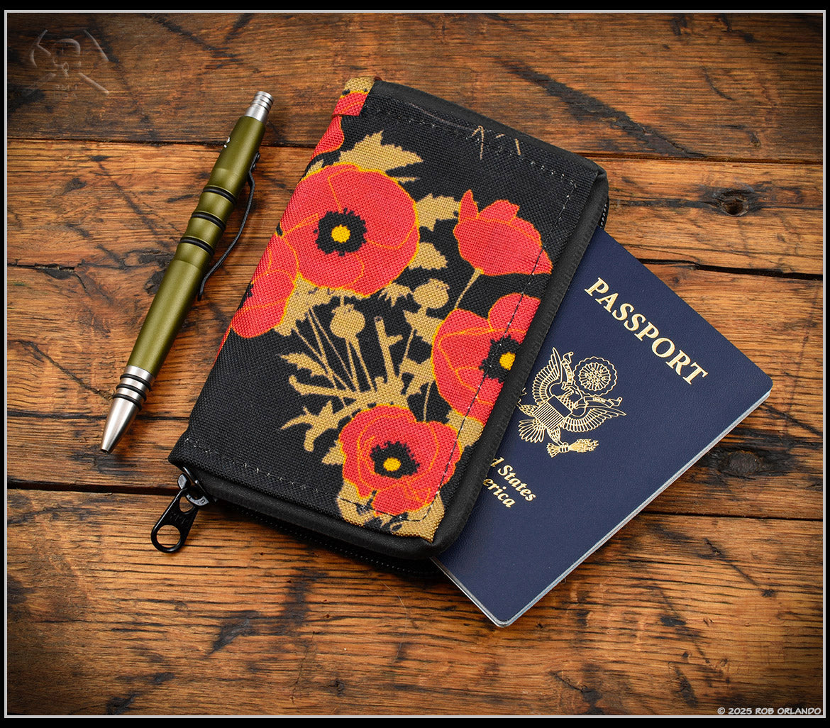 Poppies of War Notebook & Passport Cover