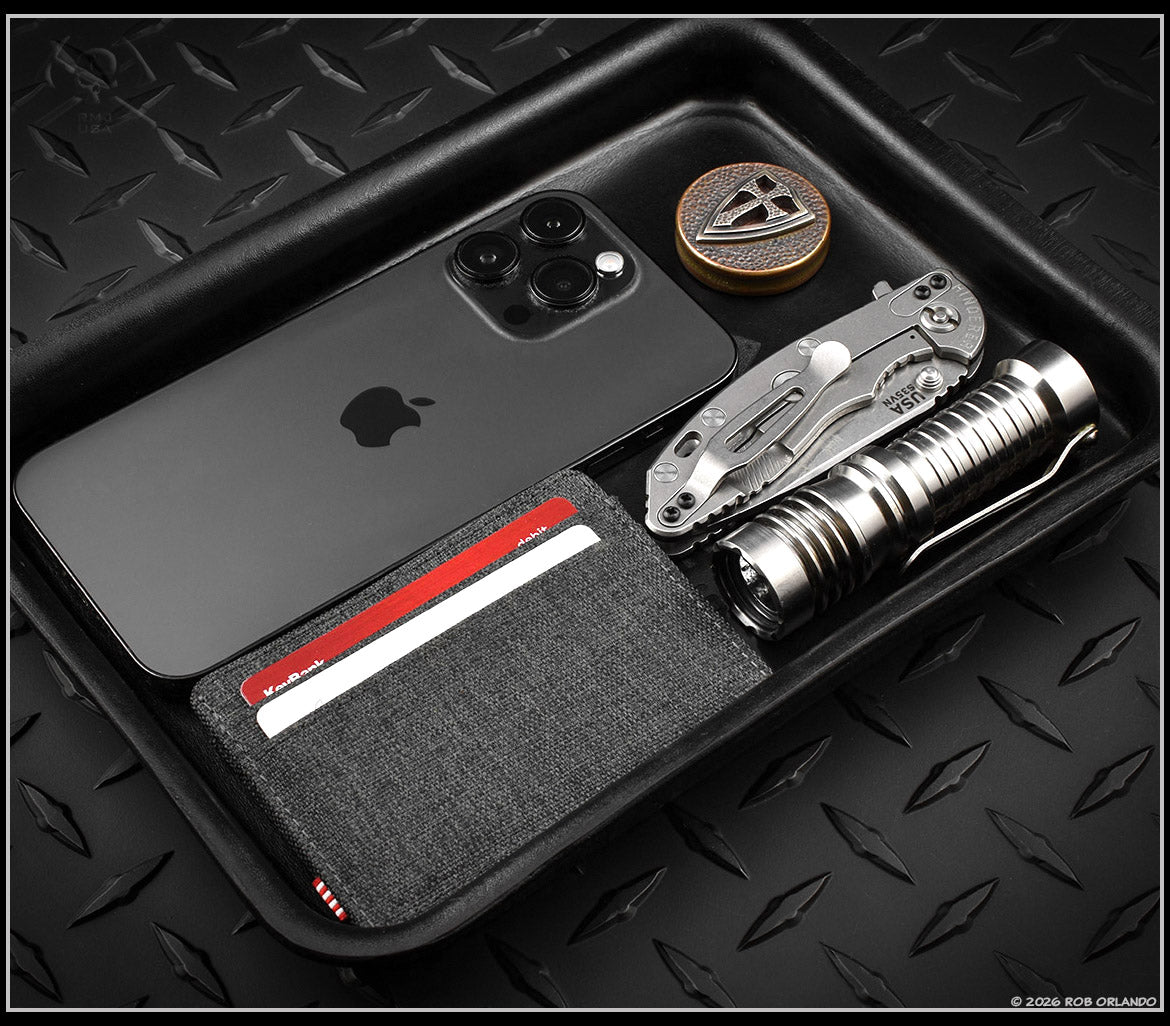 RMJ USA Leather Valet Tray