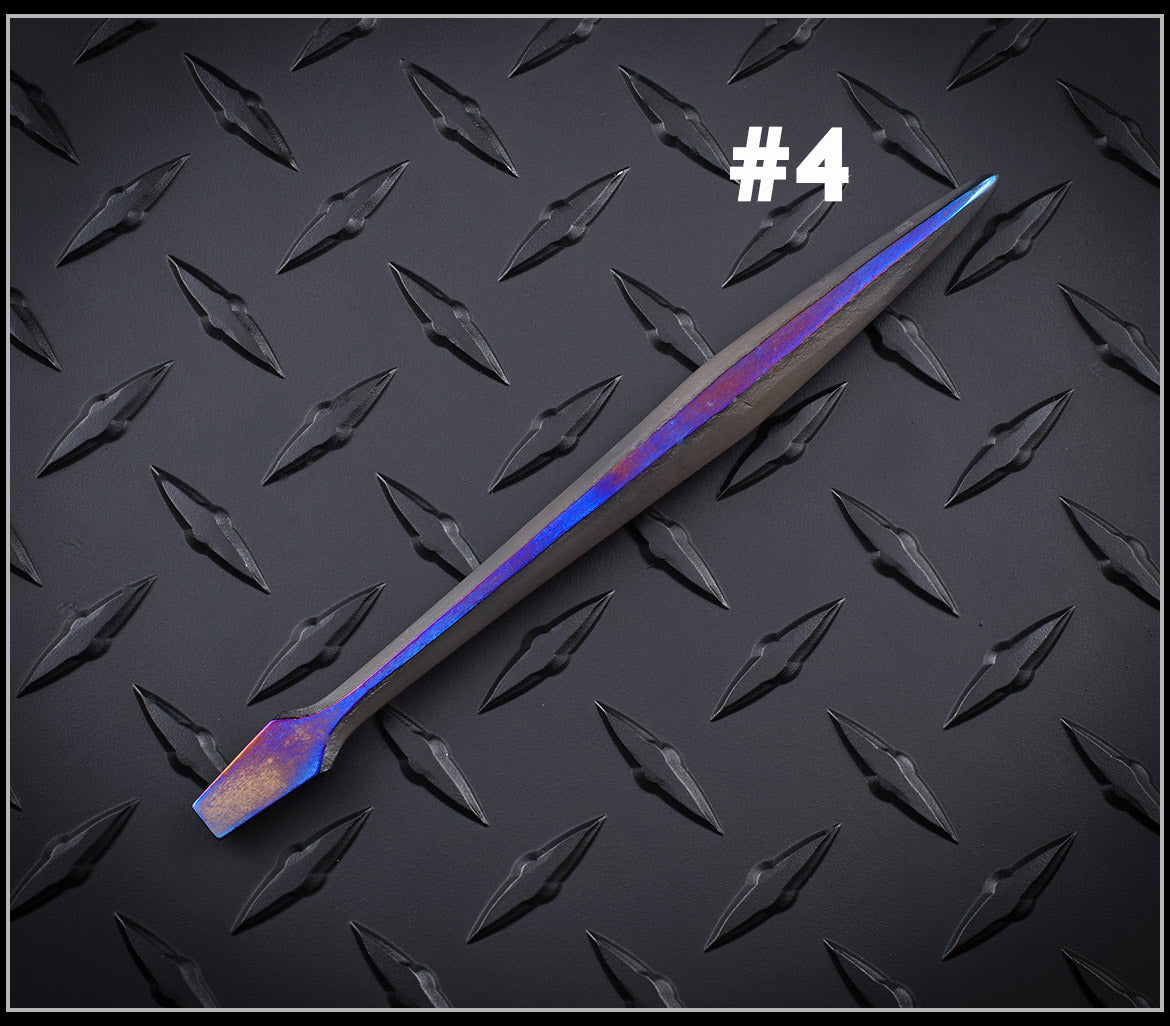 Forged Titanium Screwdriver - 10 Unique Versions