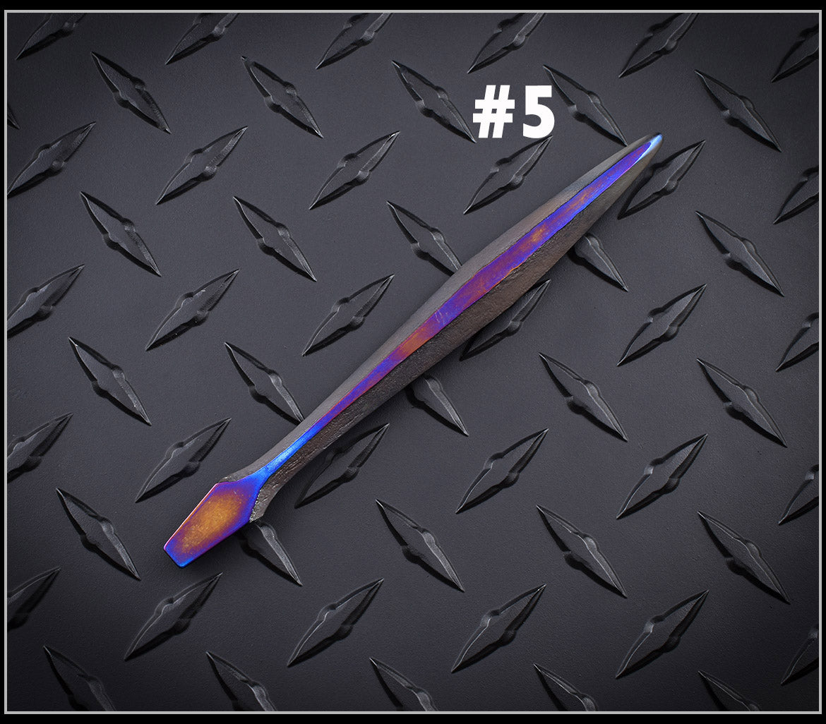 Forged Titanium Screwdriver - 10 Unique Versions