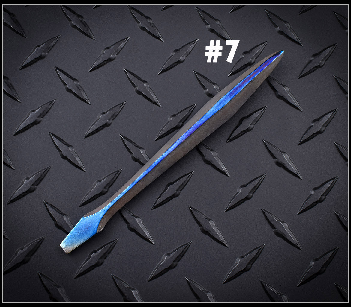 Forged Titanium Screwdriver - 10 Unique Versions