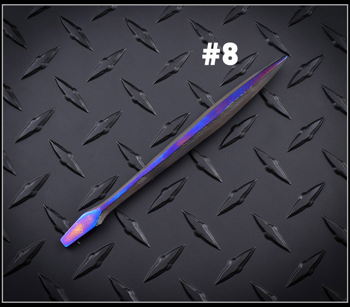 Forged Titanium Screwdriver - 10 Unique Versions