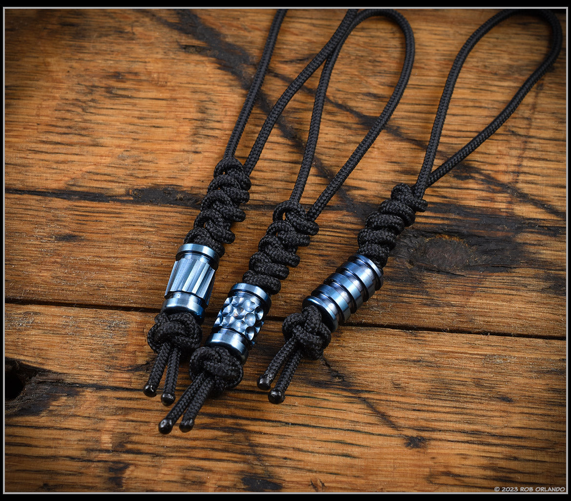 Slim Zipper Pull | Lanyard Bead | 3 Styles