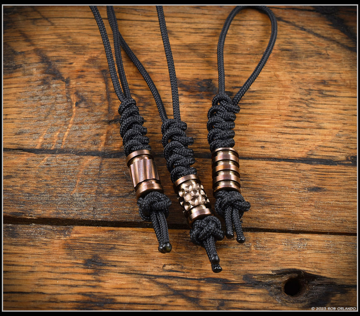 Slim Zipper Pull | Lanyard Bead | 3 Styles