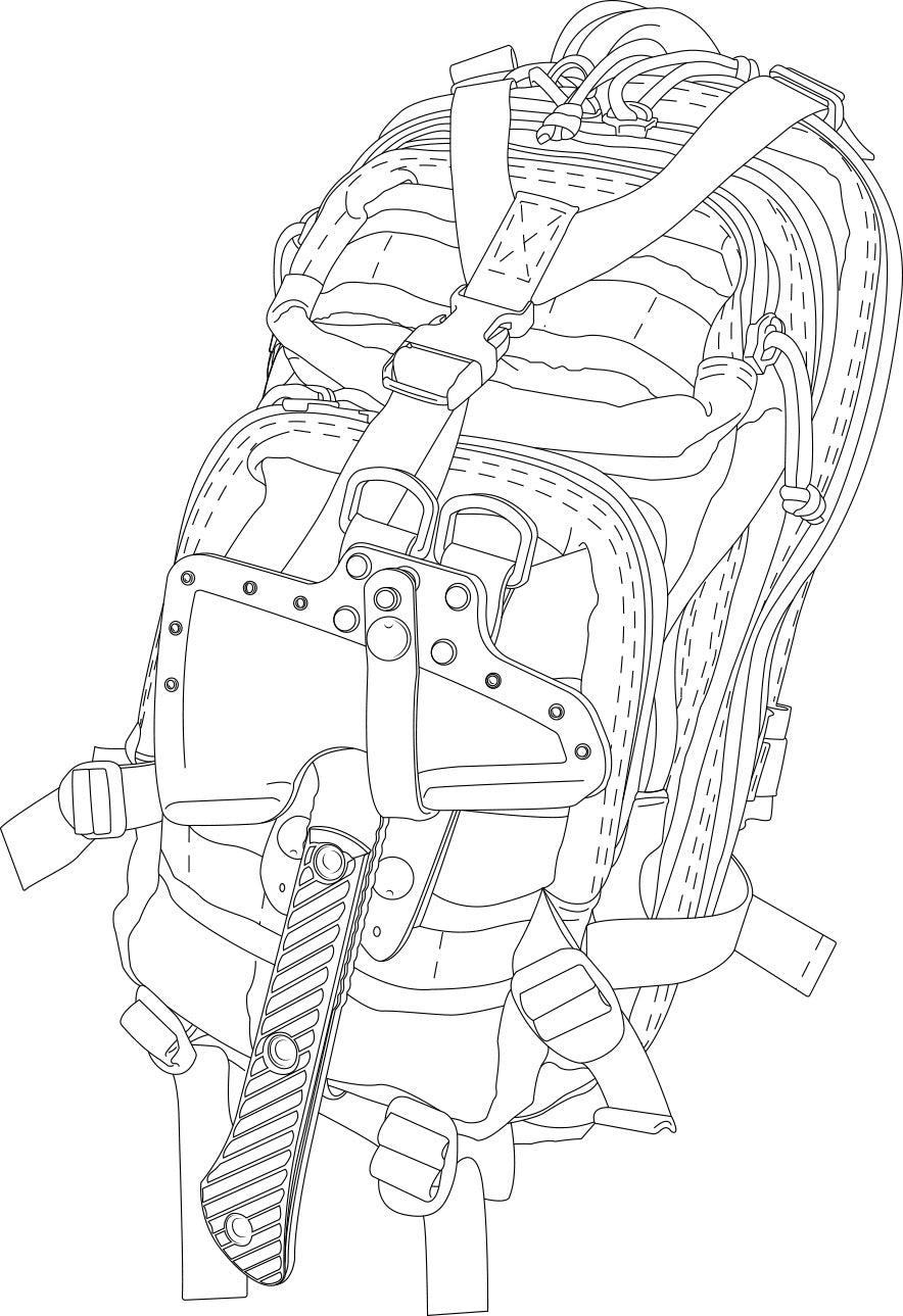 High Ride MOC Straps