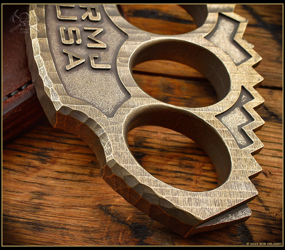 Snuckles Brass - Hand Textured