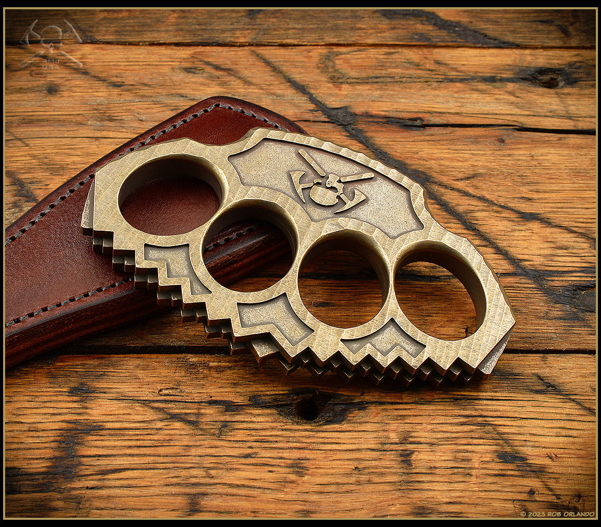 Snuckles Brass - Hand Textured