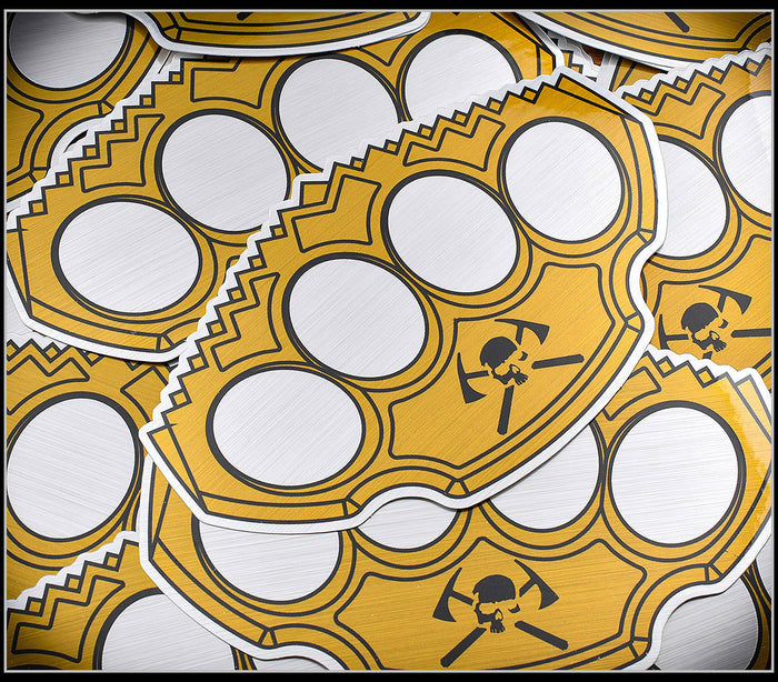 Snuckles Foil Sticker