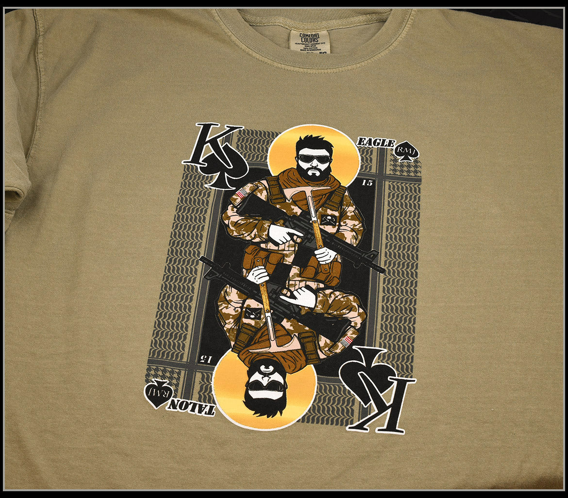 T-Shirt Eagle - Talon King of Spades