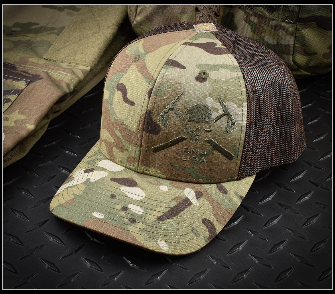 Hat - RMJ USA Multicam Trucker