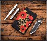 Poppies of War Notebook & Passport Cover