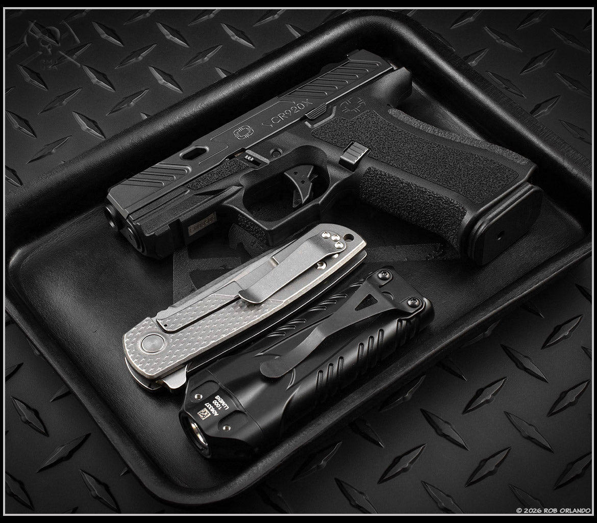 RMJ USA Leather Valet Tray