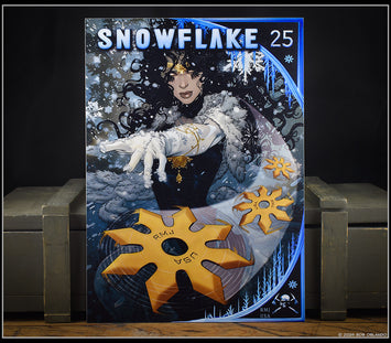 Snowflake Metal Print