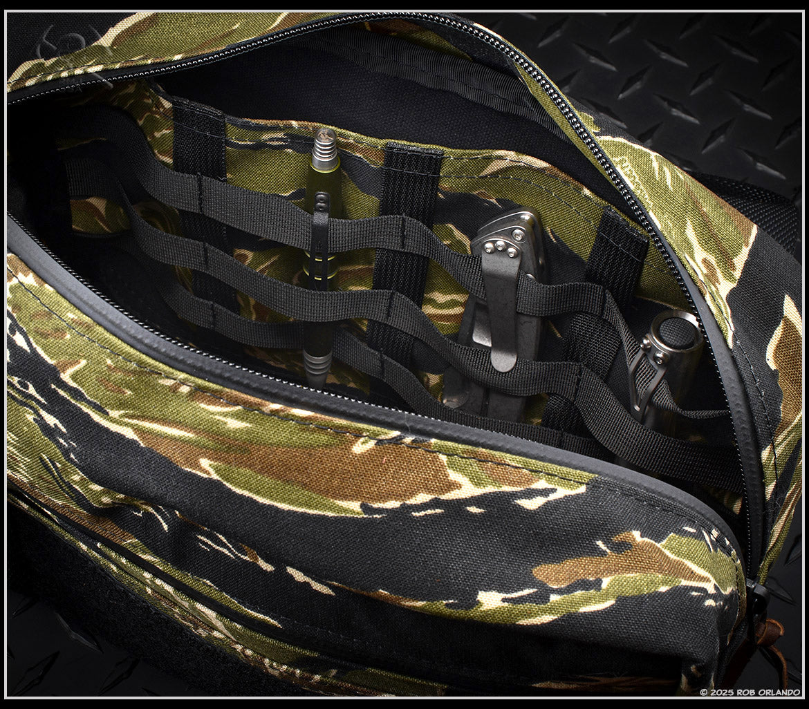 Mechanics Tool Bag - Tiger Stripe – Explore More | RMJ USA