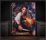 Trench Raider Metal Print