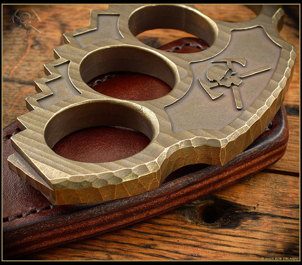 Snuckles Brass - Hand Textured