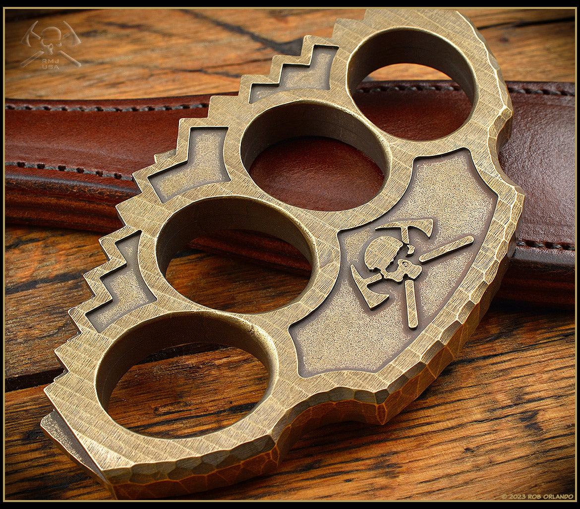 Snuckles Brass - Hand Textured