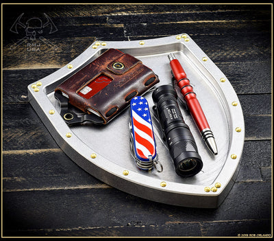 Shield & Cross Valet Tray