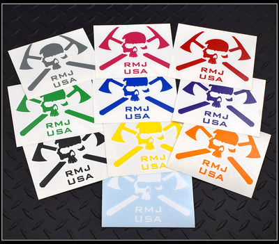 RMJ USA Logo "Angry Steve" Vinyl Decals